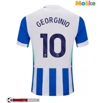 Moške Nogometnih dresov Brighton Georginio Rutter #10 Domači 2025-26 Kratki rokavi